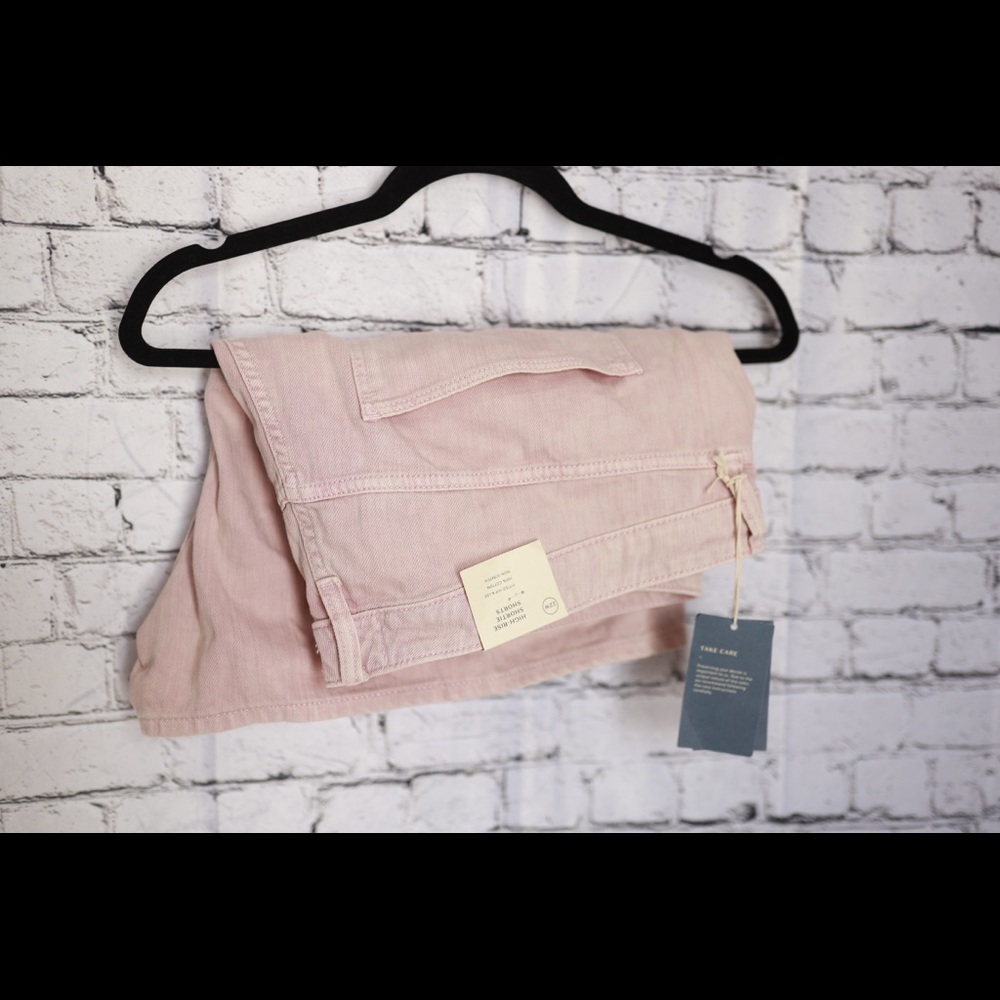 Universal thread light pink jean shorts